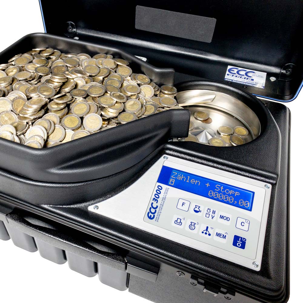  ECC3000 die schnellste Geldzählmaschine